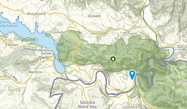 Czorsztyn, Lesser Poland Map