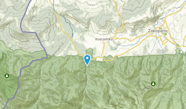 Kościelisko, Voïvodie de Petite-Pologne Map