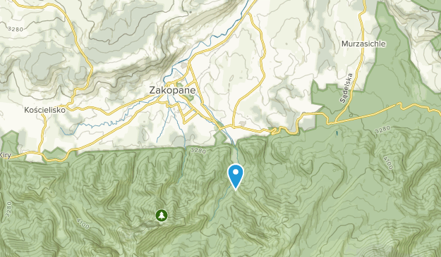 Zakopane, Lesser Poland Map