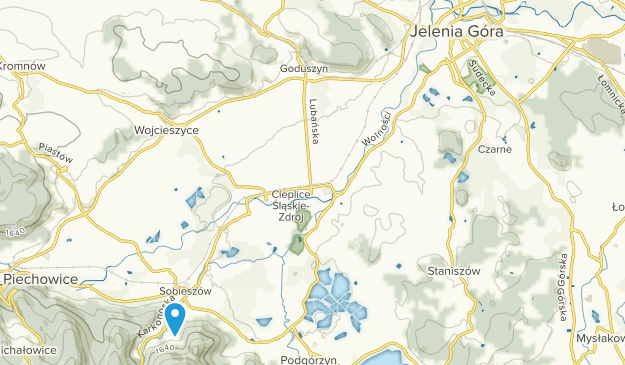Jelenia Góra, Voïvodie de Basse-Silésie Map