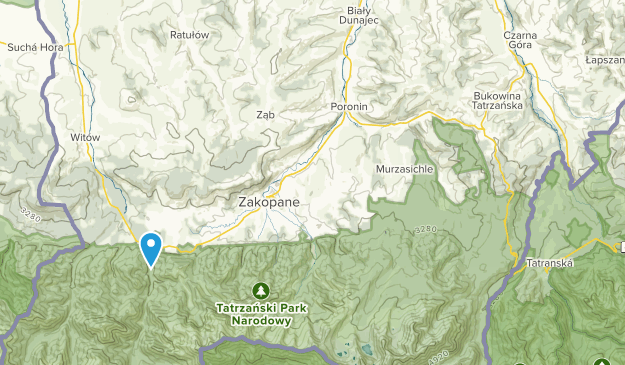 TatrzaÅski, Małopolskie Map