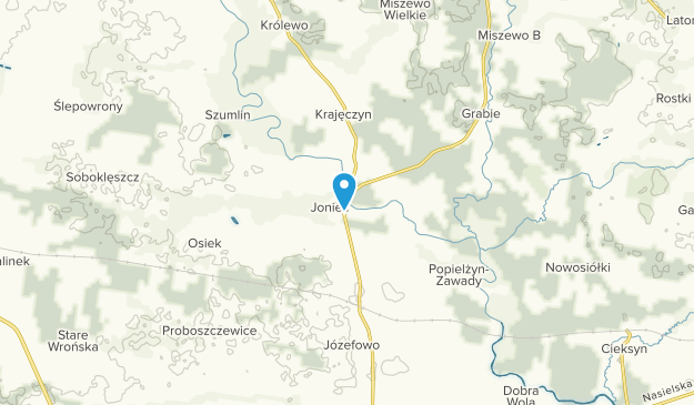 Joniec, Voivodato de Mazovia Map