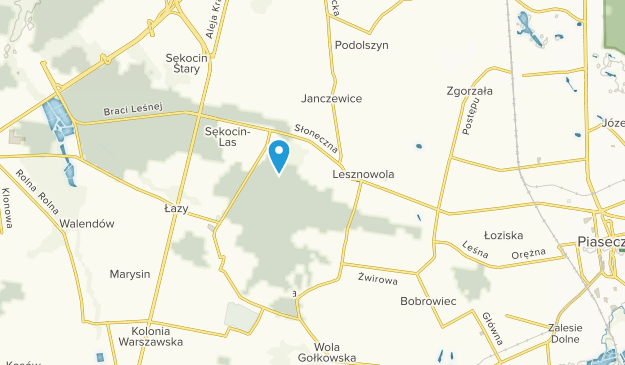 Lesznowola, Woiwodschaft Masowien Map
