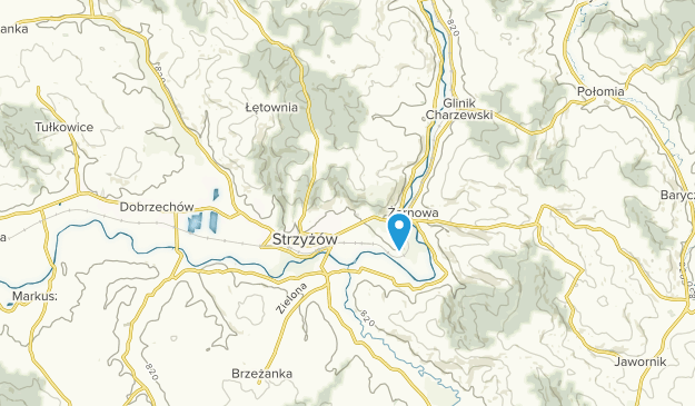 Strzyżów, Podkarpackie Map