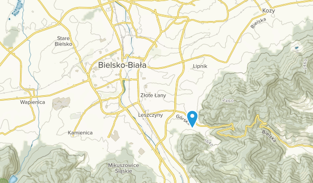 Bielsko-Biała, Śląskie Map