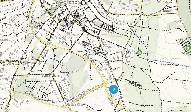 Jaworzno, Śląskie Map