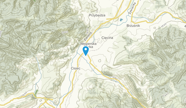 Węgierska Górka, Śląskie Map