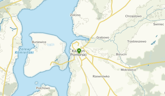 Kamień Pomorski, Western-Pomeranian (Zachodniopomorskie) Map