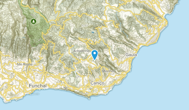 Camacha , Portugal Map