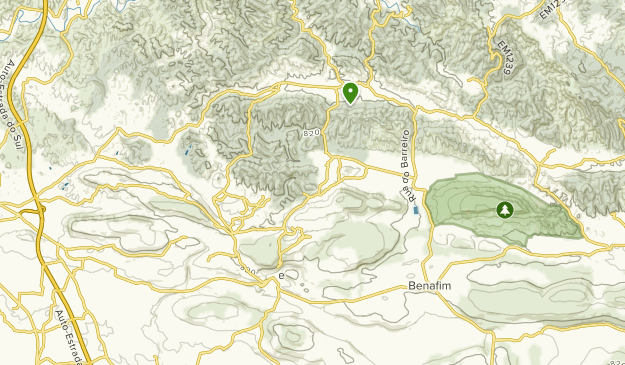 Alte, Algarve Map