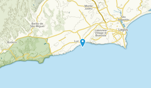 Luz, Algarve Map