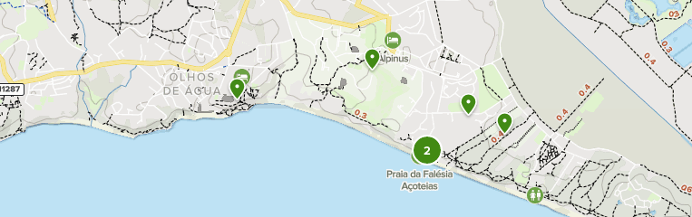 Olhos De Agua Map Best 10 Trails And Hikes In Olhos De Água | Alltrails