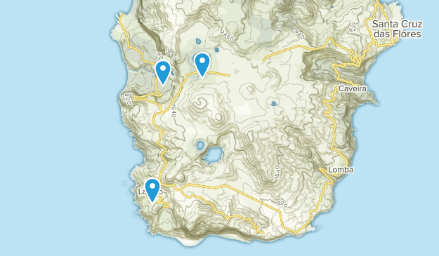 Fazenda, Azores Map