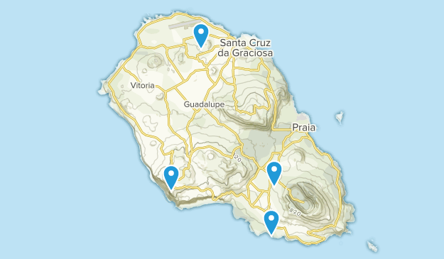 Luz, Azoren Map