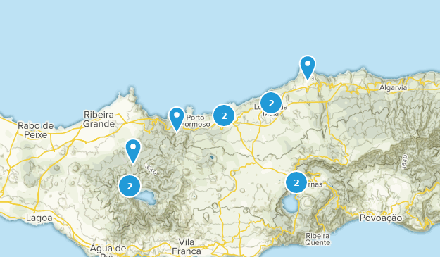Maia, Azores Map