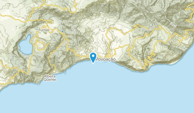 Povoação, Azores Map