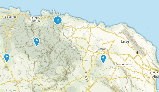 Praia da Vitória, Azores Map