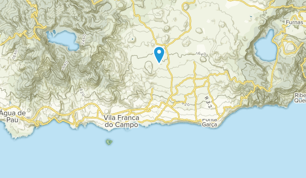 Ribeira Das Taínhas, Azores Map