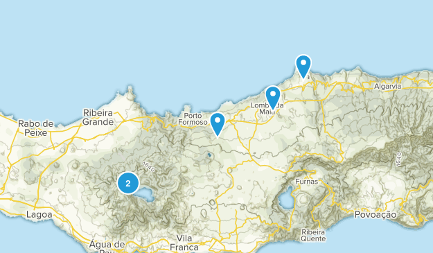 Ribeira Grande, Azores Map