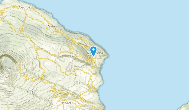 Ribeirinha, Açores Map