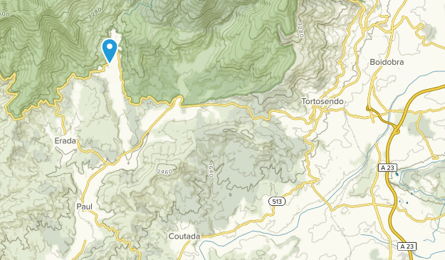Alcaria, Center Region Map
