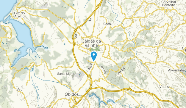 Caldas da Rainha, Center Region Map