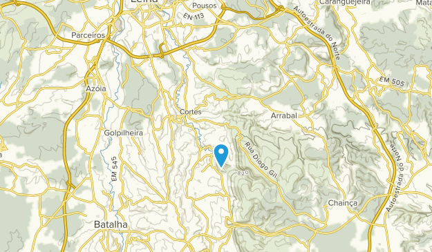 Cortes, Center Region Map