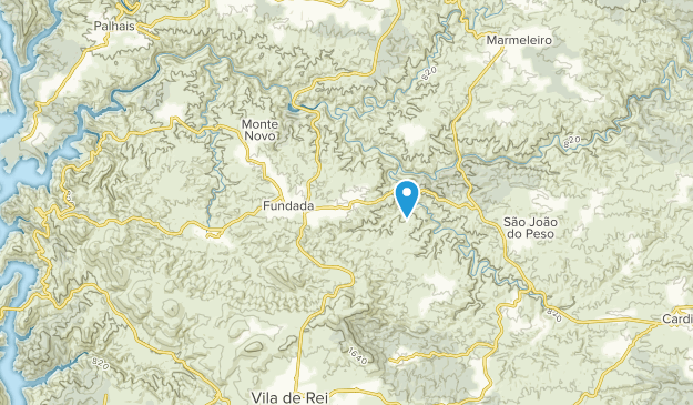 Fundada, Center Region Map