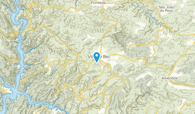 Vila de Rei, Center Region Map