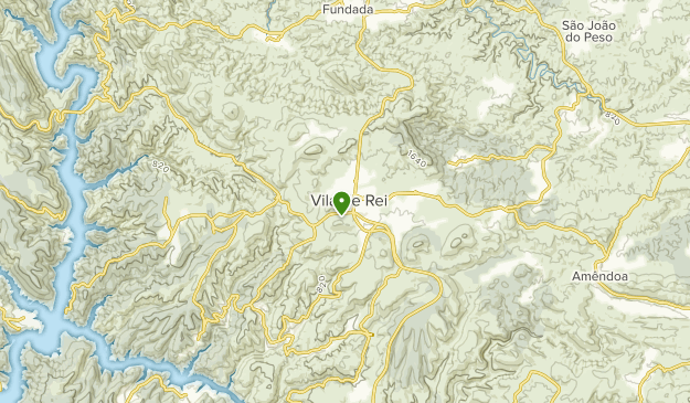Vila de Rei, Center Region Map