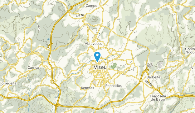 Viseu, Center Region Map