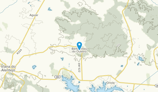 São Bartolomeu do Outeiro, Évora Map