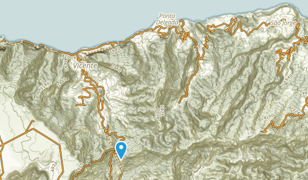 São Vicente, Ilha da Madeira Map