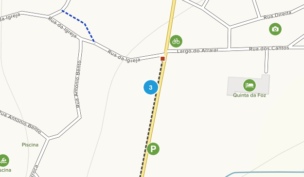 Foz do Arelho, Leiria Map