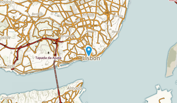 Lisbon, Lisboa Map