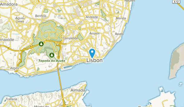 Lisbon, Lisbon Map
