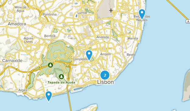 Lisboa, Lisbon Map