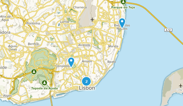 Lisbon, Lisbon Map