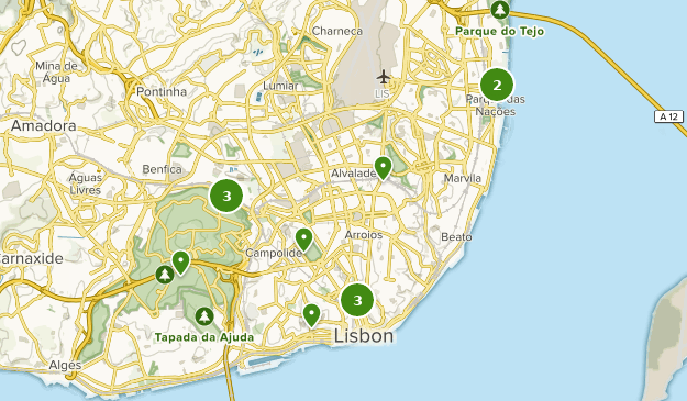 Lisbon, Lisbon Map