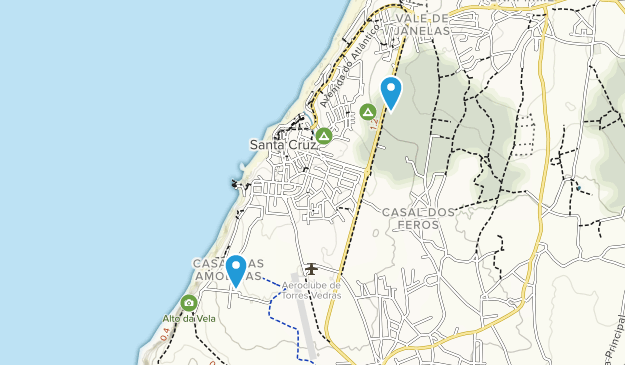 Santa Cruz, Lisbon Map