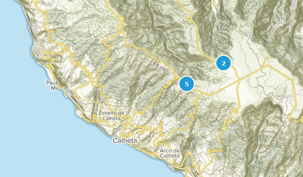 Calheta, Madeira Map