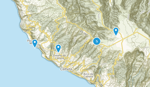 Calheta, Madeira Map