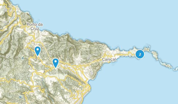Machico, Madeira Map