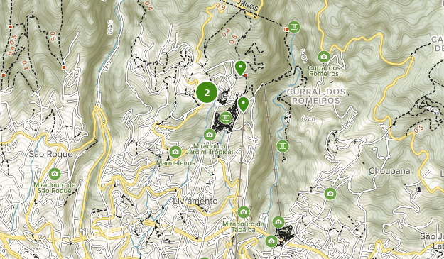 Monte, Madeira Map