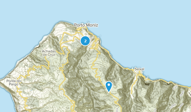 Porto Moniz, Madeira Map