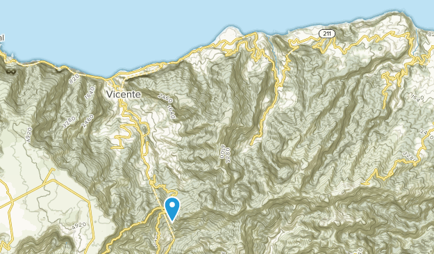 São Vicente, Madeira Island Map