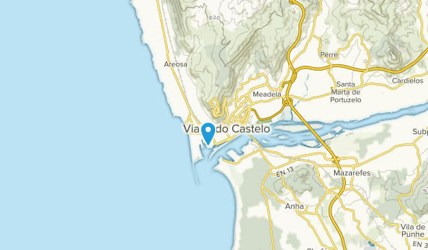 Viana do Castelo, Porto and the North Map