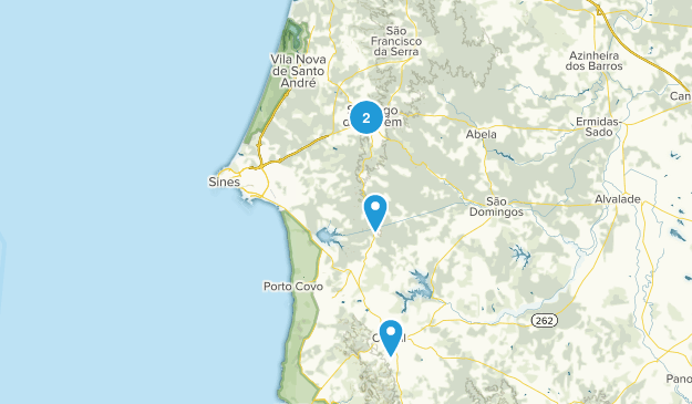 Santiago do Cacém, Setúbal Map