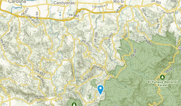 Canovanas, East Region Map