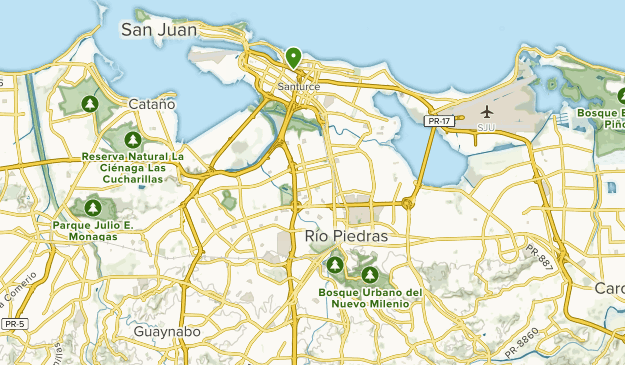 walking tour of san juan puerto rico map